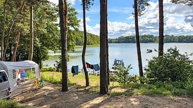 Seen, Mecklenburg-Vorpommern, Reise, Ahoi Camp Canow, Stellplatz, Campingplatz