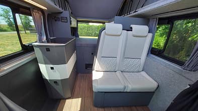 Campingbus, Dreamer Cap Easy, Dreamer, Sitzgruppe, Wohnzimmer