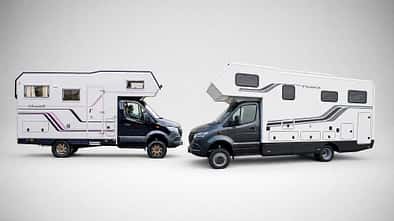 Bimobil LB 365 & Phoenix Star 7200 RSL stehen sich gegenüber Bimobil LB 365 & Phoenix Star 7200 RSL stehen sich gegenüber
