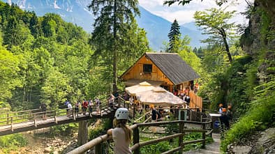 Camping Bled, Slowenien, Campingplatz, Vintgar-Schlucht