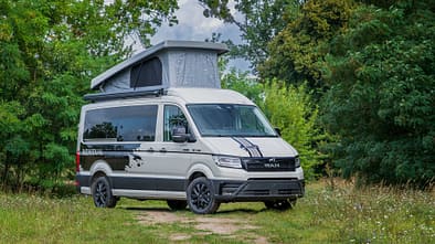 MAN TGE Camperbasis mit Reimo-Aufstelldach