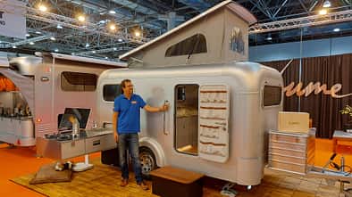 Messe Außen, Lume Ranger, Premiere, Caravan Salon, Premium