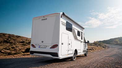 Das neue Heck des Knaus Van TI Plus 650 MEG