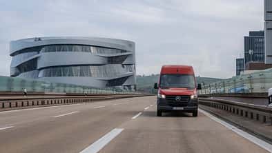 Mercedes E-Sprinter (2023) Real-Drive-Test
