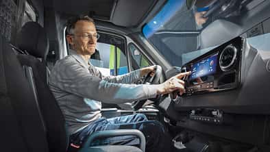 i Mercedes eSprinter Fahrerhaus