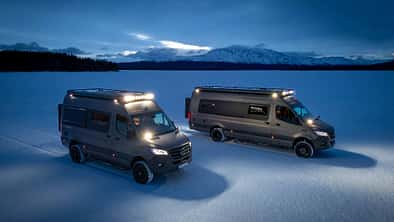 Schnee, Eis, Offroad, Camper, 4x4