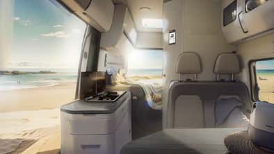 VW Grand California Evolutionsstufe 2026 Dekor Atami Bambus