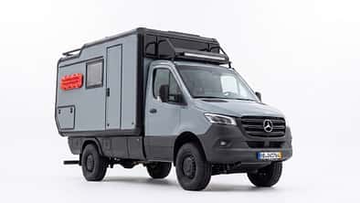Greenlander Sherpa auf Basis des Mercedes Sprinter Expeditiomsobil