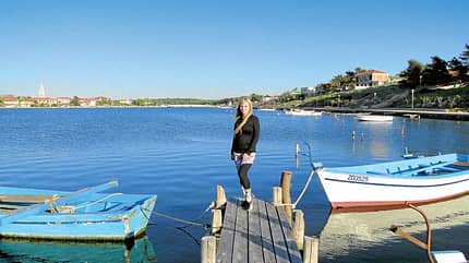 Leser-Tour mit dem Pkw Nin Hafen Kroatien