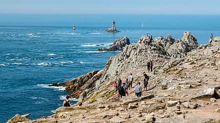 Reise-Tipp Bretagne Leuchtturm Phare de la Vieille am Pointe du Raz