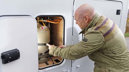 Dethleffs Globebus I Supercheck Dethleffs Globebus I Gaskasten