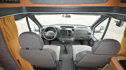 Gebrauchtcheck, Chausson/Challenger, Transit, Fahrerhaus, Flash Robust und pflegeleicht ist das Fahrerhaus des Transit.