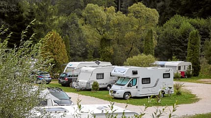 Fränkische Schweiz, Wald und Wandern gut, Camping Bärenschlucht Camping Bärenschlucht.