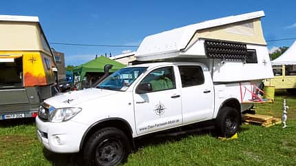 Allrad-Mobile, Abenteuer Allrad, Fernweh-Mobil, Cramer Technik, Absetzkabine Das Fernweh-Mobil von Cramer Technik.