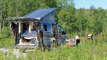 Mit Karmann Colibri durch Norwegen Karmann Colibri