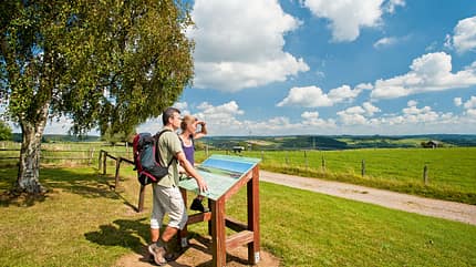 Wanderer in der Eifel
