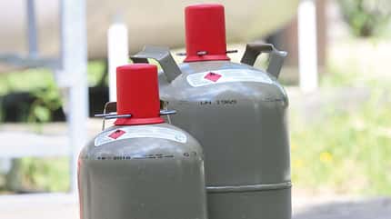 Gasflasche Große und kleine Gasflaschen
