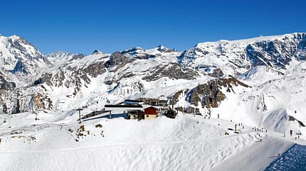 Schneelandschaft, Ausblick, Skigebiet Schneelandschaften und tolle Ausblicke.