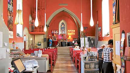 Reise, Mobil-Tour, Niedersachsen, Weser Café Aegidius in Hannoversch Münden