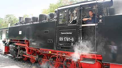 Reise, Mobil-Tour, Ostsee, Rügen, Dampflok Dampflok ""Rasender Roland""