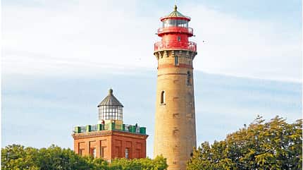Reise, Mobil-Tour, Ostsee, Rügen Leuchttürme am Kap Arkona.