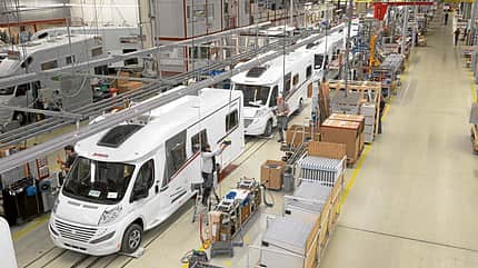 Produktion, Wohnmobile Produktion