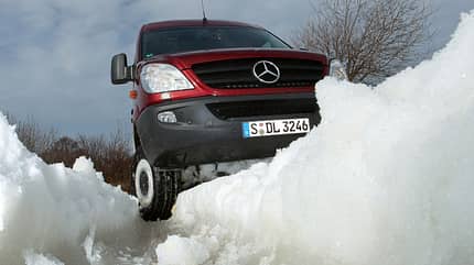 Campingbus, Schnee Allrad-Campingbusse 3