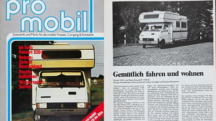 promobil, wohnmobil, reisemobil, camping, jubiläum, 25 jahre, test Der erste Reisemobiltest: Postert 520 L