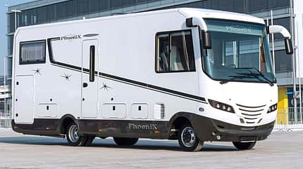 Kauf-Tipp, Reisemobile mit Hecksitzgruppe und Einzelbetten, Phoenix Phoenix