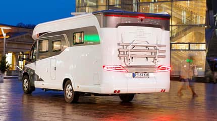 Supercheck Hobby Optima T 70 F, Premium-Heck Für das attraktive Premium-Heck werden 1060 Euro extra fällig.