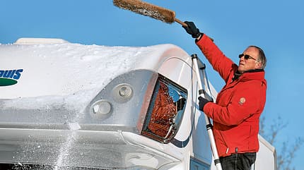 Schnee Wohnmobil Schnee Wohnmobil