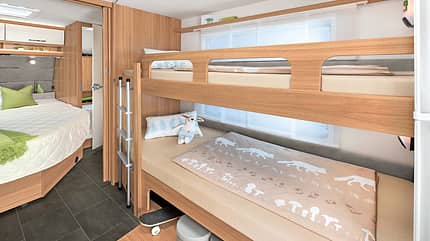 Wohnwagen, Supertest, Dethleffs, Camper, Familie Dethleffs Camper 540 QMK