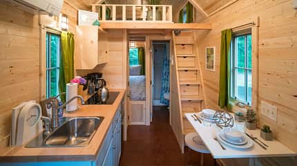 Tiny, Homes, Houses, Holzhaus, Wohnwagen, Raeder Tumbleweed Tiny House