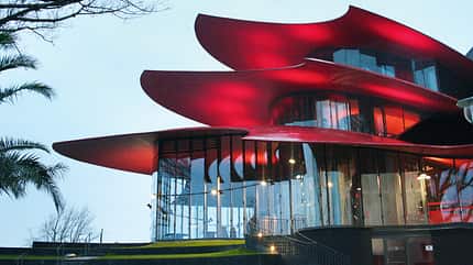 Barockfassaden, Hans-Otto-Theater, Tiefen See Das Hans-Otto-Theater am Tiefen See.