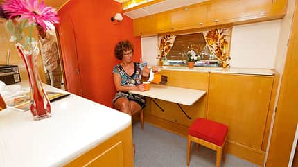 Thema des Monats, Camping, Oldtimer Notin Caravane Sideboard