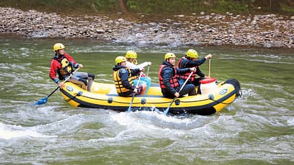 Reise, Slowakei, Tradition, Rafting Raftingtour auf dem strudelreichen Dunajec im Pieniny-Nationalpark