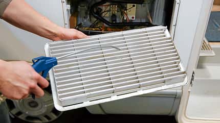 Reinigung, Kühlschrank Luftdruck