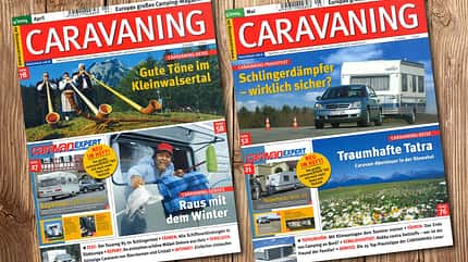 CARAVANING, Cover CARAVANING Cover 1959 - 2004