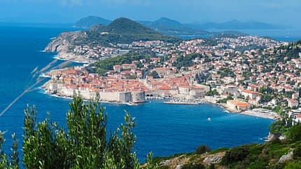 pro052017, Das besondere Ziel, Dubrovnik, Dubrovnik, Stadtmauer Dubrovnik mit seiner berühmten Stadtmauer.