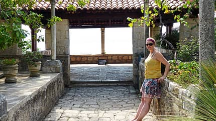 pro052017, Das besondere Ziel, Dubrovnik, Pavillon, Park, Trsteno, Drehort, „Game of Thrones“ Der Pavillon im Park von Trsteno war ein Drehort für die erfolgreiche TV-Serie „Game of Thrones“.