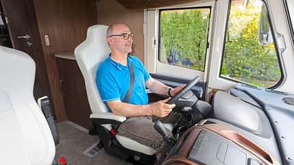 Frankia, I 840 Plus, Wohnmobil, Integriert, Test, Supercheck, Top-Modell, Zwei, Personen, Komfort, ausführlich Fahrerhaus