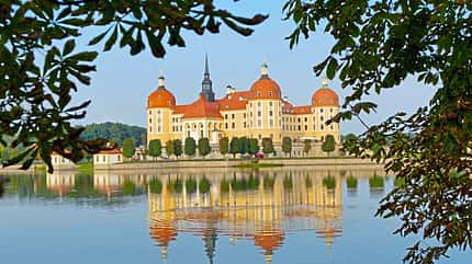 Reise, Mobil-Tour, Deutschland, Sachsen, Elbsandsteingebirge Schloss Moritzburg
