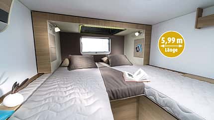 Slide-Out beim Adria Compact Plus SLS