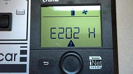 Heftadaption pro 05/17 Leserfrage Truma Der Fehlercode deutet auf eine Störung in der Gaszufuhr hin, die verschiedene Ursachen haben kann.