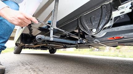 Supercheck, Dethleffs Magic Edition T 2 EB, GfK-Boden, Leiterrahmen, isolierter Abwassertank