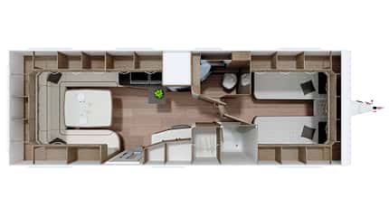 Dethleffs Exclusiv 760 ER, Grundriss Technik