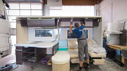 promobil, wohnmobil, reisemobil, knaus, live, test Slide-Out-Technik