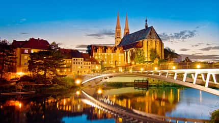 Sachsen, Elbe, Gebirge, Caravan, Camping, Campingplatz, Dresden, Leipzig, Görlitz Görlitz St.Peter und Paul