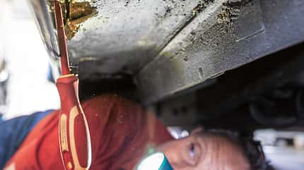 caravaning, caravan, wohnwagen, unterbodenschutz Unterbodenschutz