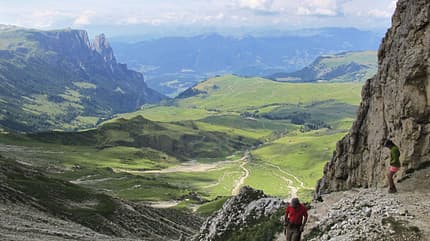 clever, campen, traumziel, seiser, alm, wandern Clever Campen Seiser Alm